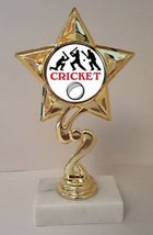 Cricket Trophy 7" Tall As Low As $3.99 Each Free Shipping T03N5 - $7.99+