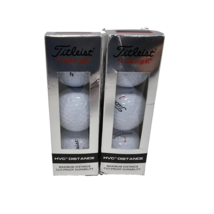 Titleist HVC Distance 6 Golf Balls Total 2 Sleeves New In Package - £10.68 GBP