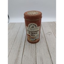 Vintage Tin Hickory Farms Yankee Trader Cinnamon &amp; Spice Tea 2 3/4 OZ. USA - £23.94 GBP