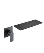 Waterfall Bathroom Faucet: Single Handle Wall Mount - $182.99