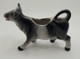 VTG Black/White Cow Creamer Collectible Germany #3672 Marked Lovely Addition - £14.08 GBP
