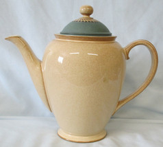 Denby Luxor Coffee Pot with Green Lid - £46.71 GBP