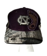 Mossy Oak UNC Camo Hat Strapback Embroidered Cap North Carolina Tar Heels - $19.79