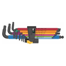 Wera 950/9 Hex Plus Multicolour Imperial L-Key Set BlackLaser (9 Piece Set) - $78.47