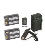 2x Batteries + Charger for Canon Digital Rebel DS6041, Canon Pro90 IS, P... - $26.99