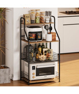 Microwave Stand with Storage 4-Tier, Bakers Racks for Kitchens, Coffee C... - $202.49