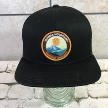 Double Mountain Hopped Whiskey Hat Mens Snapback Black Trucker Style Bal... - $14.84