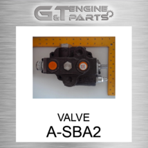 A-SBA-2 VALVE fits JOHN DEERE (New OEM) - $336.55