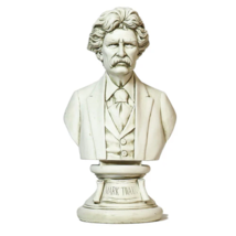 Mark Twain American author and humorist Bust Statue Sculpture 18" - $157.41