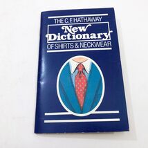 The C.F. hathaway New Dictionary of Shirts &amp; Neckwear Pryor&#39;s Men&#39;s Stor... - €12,66 EUR