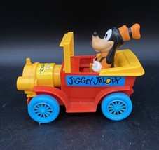 Vintage Disney Goofy Jimson Toy Jiggly Jalopy 1980 Disney READ - $49.49