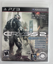 Crysis 2: Limited Edition - Sony PlayStation 3 PS3 w/ Manual - $8.90