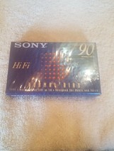 Sony HF High Fidelity Normal Bias Audio Cassette. 90 Minute - £23.10 GBP