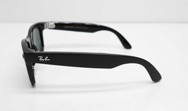 Ray-Ban Meta Wayfarer RW4008 601/71 53mm AI Glasses Shiny Black /Green image 4