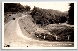 WV RPPC Curves US 50 East Side Laurel Mountain West of Macomber Postcard H38 - £6.92 GBP