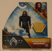 DC Comics Aquaman &amp; The Lost Kingdom Stealth Suit Aquaman 4&quot; Action Figure  NEW - £6.02 GBP