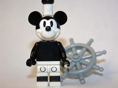 Building Mickey Mouse Steamboat Willie Disney Custom Minifigure Action Figures - £5.73 GBP