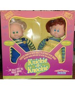 Knickie &#39;n Knockie Play By Play 1999 They Tell Jokes Interactive Dolls I... - £50.60 GBP
