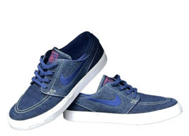 Nike Skateboarding Shoes Men&#39;s 8 SB Zoom Stefan Janoski 615957-449 Blue Denim - £22.63 GBP