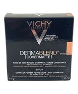 Vichy Dermablend Covermatte Compact Powder Foundation Colour 55 Bronze S... - $65.55