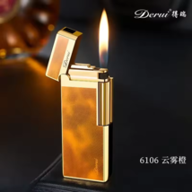 Derui Ultra-thin Portable Metal Inflatable Lighter New - $348.85 MXN