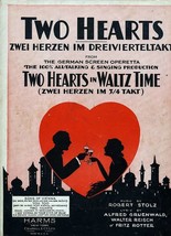 1930 Sheet Music Two Hearts 2 Hearts In Waltz Time Vg - £7.82 GBP