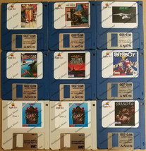 Apple IIgs Vintage Game Pack #7 *Comes on New Double Density Disks* - £27.94 GBP