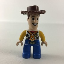 LEGO Duplo Disney Pixar Toy Story Sheriff Woody Action Figure Cowboy Minifig Toy - £8.56 GBP