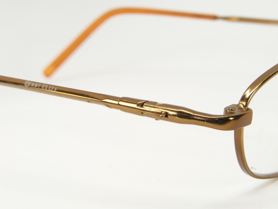 PERRY ELLIS PE-ASPEN-1 BRONZE EYEGLASSES GLASSES METAL FRAME ASPEN 45-18-130mm Item image 4