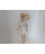 M &amp; S Shillman Inc. Hong Kong Fashion Doll Blonde 11.5&quot; White Lace Dress - $10.71 CAD