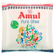 Amul PURE Ghee 500 ml pouch (452 g) Cooking Oil Ghee Healthy clarified butter - £14.30 GBP