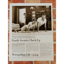 1963 - Metropolitan Life Insurance - Push-Ups - PRINT AD Original Vtg Ep... - £7.64 GBP