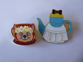 Disney Trading Broches 160387 Loungefly - Dinah &amp; Alice Ensemble - Character Thé - £22.27 GBP