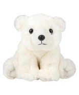 New POLAR BEAR 8 inch Stuffed Animal Plush Toy WHITE - £8.83 GBP