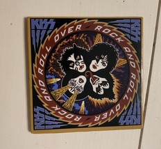 Vtg KISS Rock And Roll Over Fridge Magnet - £19.12 GBP