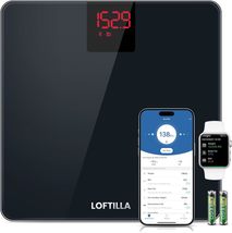 LOFTILLA Smart Scale for Body Weight, Weight Scale, Digital Bathroom Sca... - £12.57 GBP