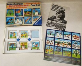 Vintage Ravensburger Count Up Board Game Counting Game 1979 COMPLETE! - £19.31 GBP