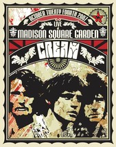 89x70cm Tribute Concert Poster Cream rock blues pop wall art gig Clapton - $39.99