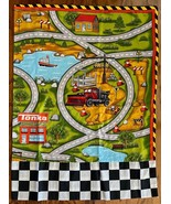 Vintage Tonka Truck Pillow Case Under Construction Site Standard 28 x 21 in - €5,96 EUR