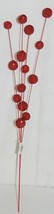Unbranded 54805 Red Ball Spray Holiday Decoration image 2