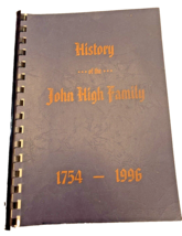 Book John High Family 1754-1996 Lancaster County Pennsylvania Genealogy History - £29.78 GBP
