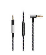 Nylon Audio Cable with Mic For Yamaha HPH-MT5 HPH-MT5W HPH-MT8 Monitor H... - $15.99