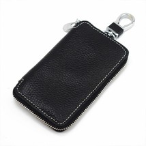 Men Women Key Holder Wallet Small Leather Handmade Card Purse Keychain P... - £20.74 GBP