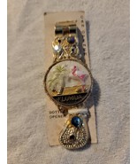 1959 Vaughan Chicago Gold Tone Jeweled bottle opener Florida - $25.05 MXN