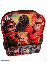 Disney Incredibles 2 School Bag, 16&quot; Backpack MISSING EYE MASK - £32.06 GBP