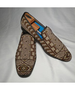 Donald  Pliner Signature Brown Beaded Loafers | Made in Italy | Size: 13M - $850.00