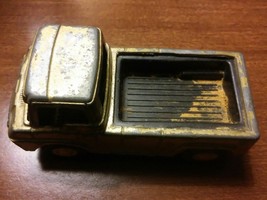000 Vintage 1969 Tootsie Toy Wheelie Wagon? Gold Pick Up Truck Die-cast - $14.99
