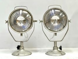 100% Original Nautical Salvaged Boat Ship Aluminum Vintage Mini Spot Light Lot 2 - £315.35 GBP