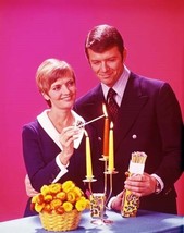 The Brady Bunch 1969 Florence henderson Robert Reed light candle 8x10 photo - $9.75