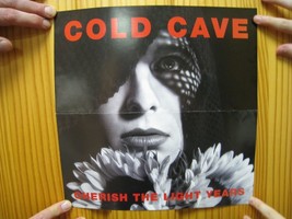 Cold Cave Poster Wesley Eisold Cherish The Light Years Face Shot Portrait - £35.13 GBP